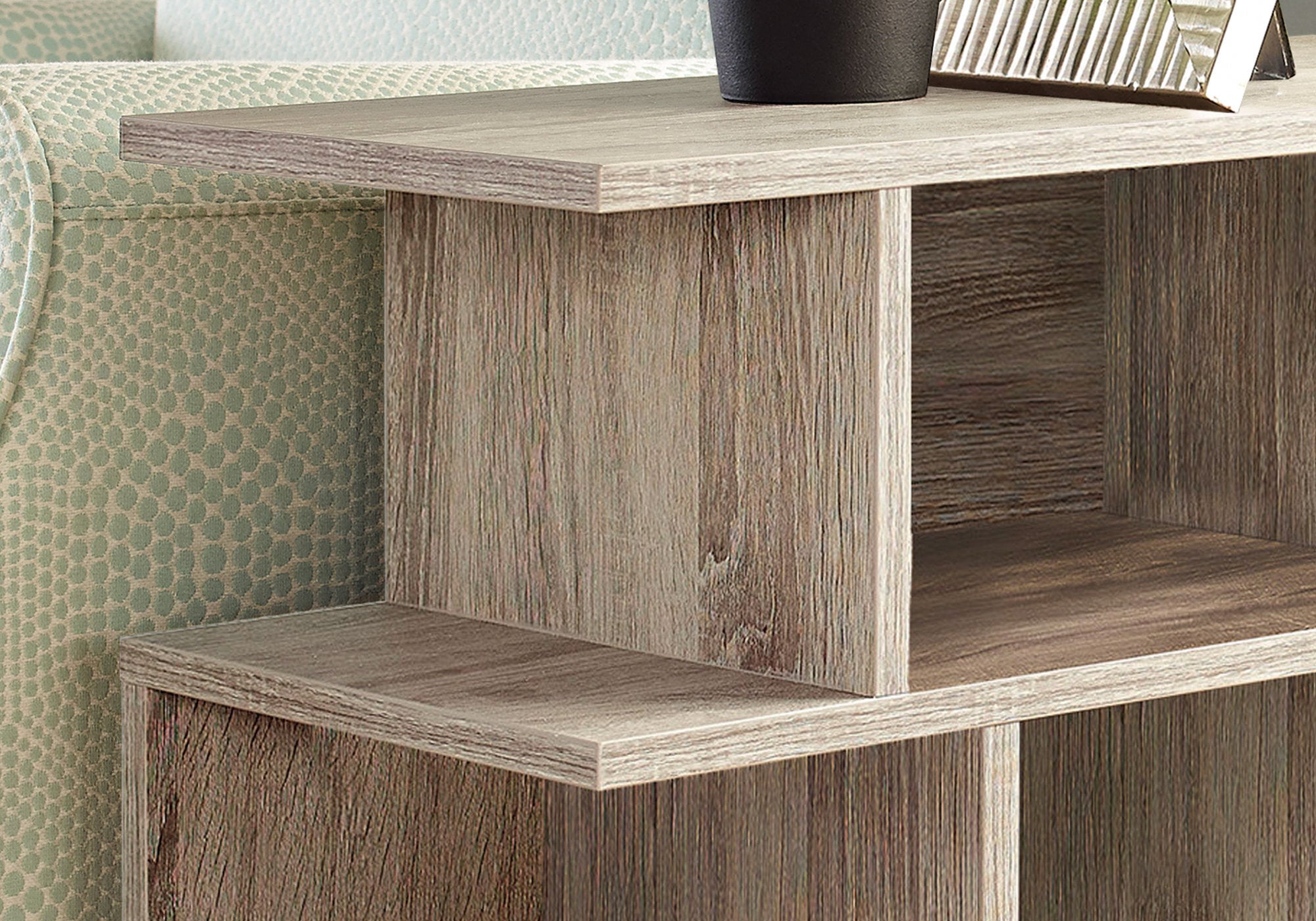 TABLE D'APPOINT - 24"H / TAUPE FONCE