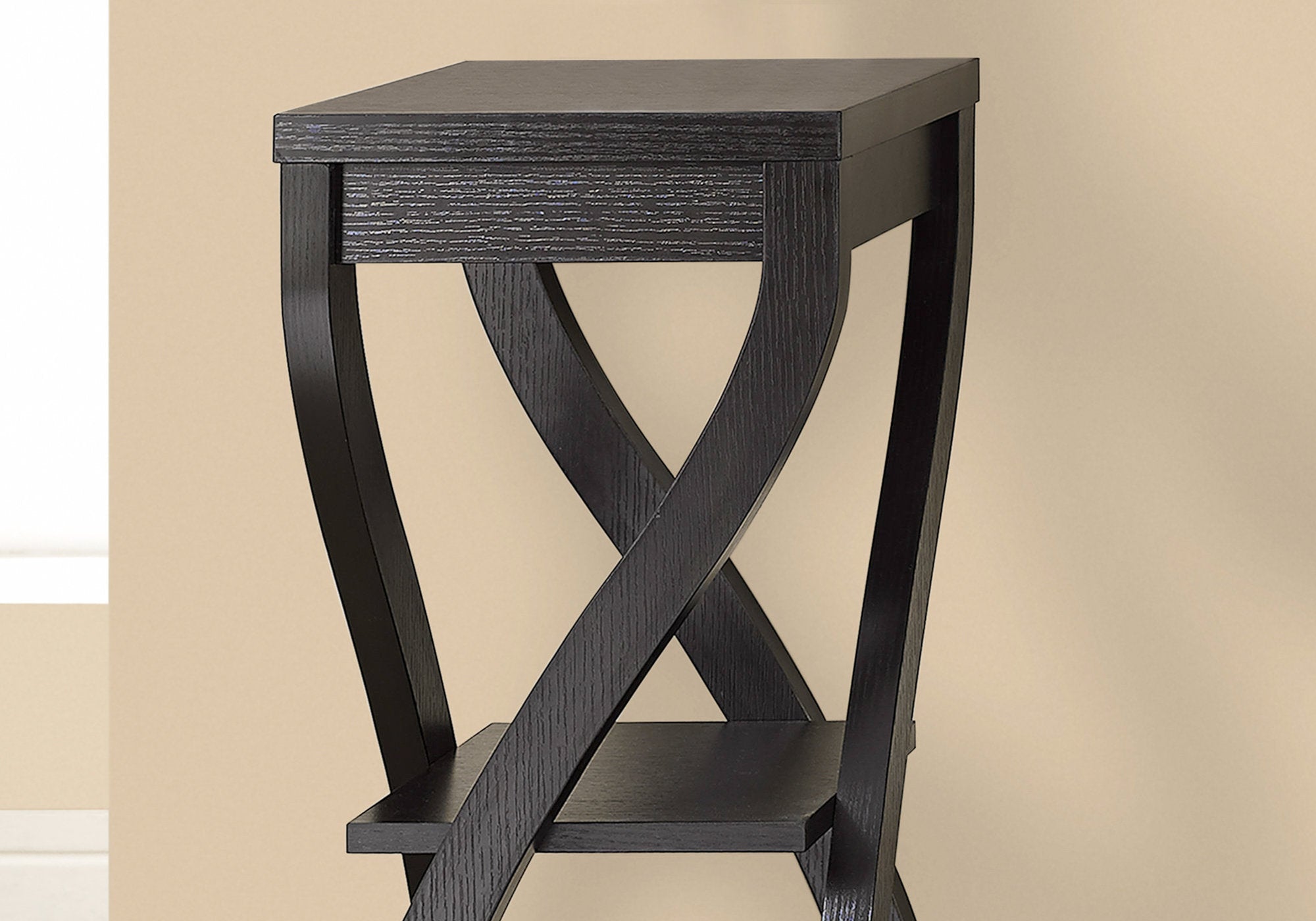 TABLE D'APPOINT - 32"H / ESPRESSO
