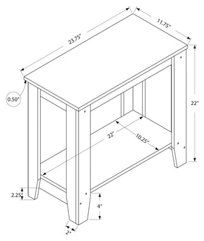 TABLE D'APPOINT - NOYER