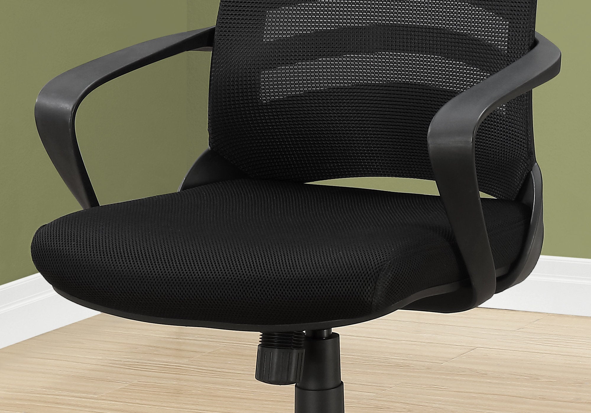 CHAISE DE BUREAU - NOIR / MESH NOIR / MULTI POSITIONS