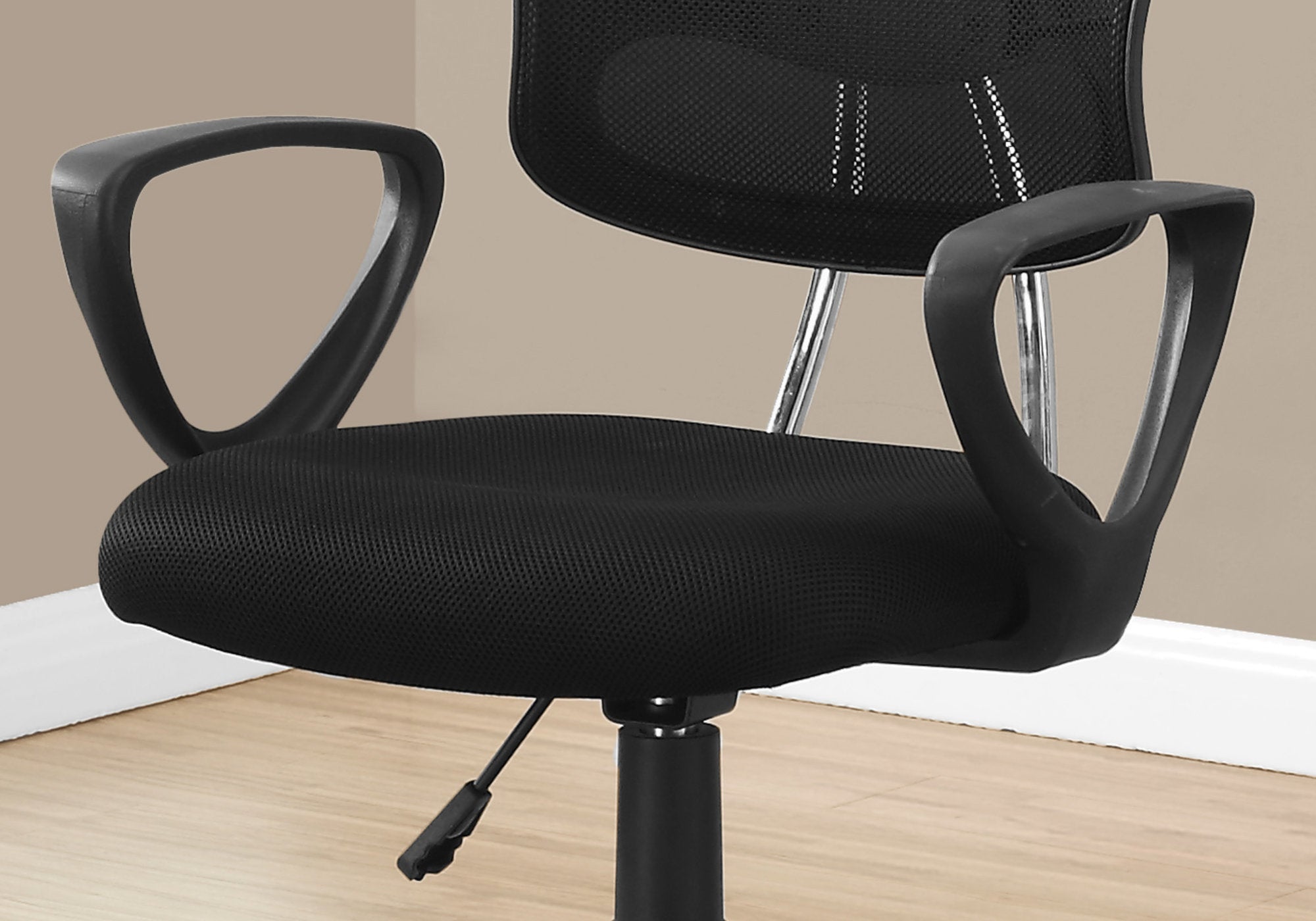 CHAISE DE BUREAU - MAILLE NOIRE JUVENILE / MULTI-POSITIONS