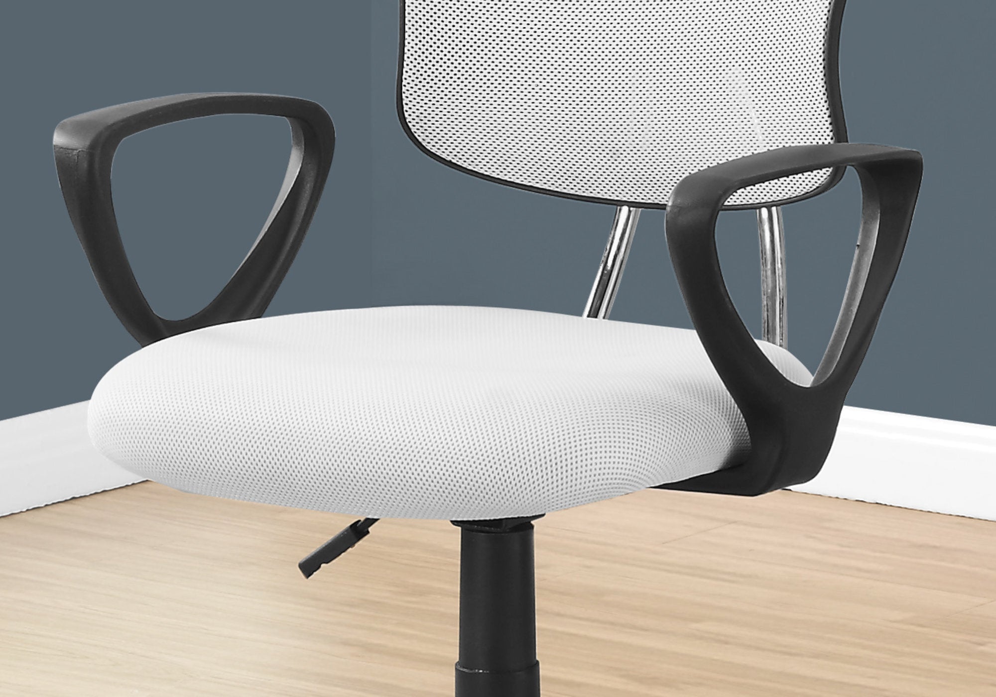 CHAISE DE BUREAU - MAILLE BLANCHE JUVENILE / MULTI-POSITIONS