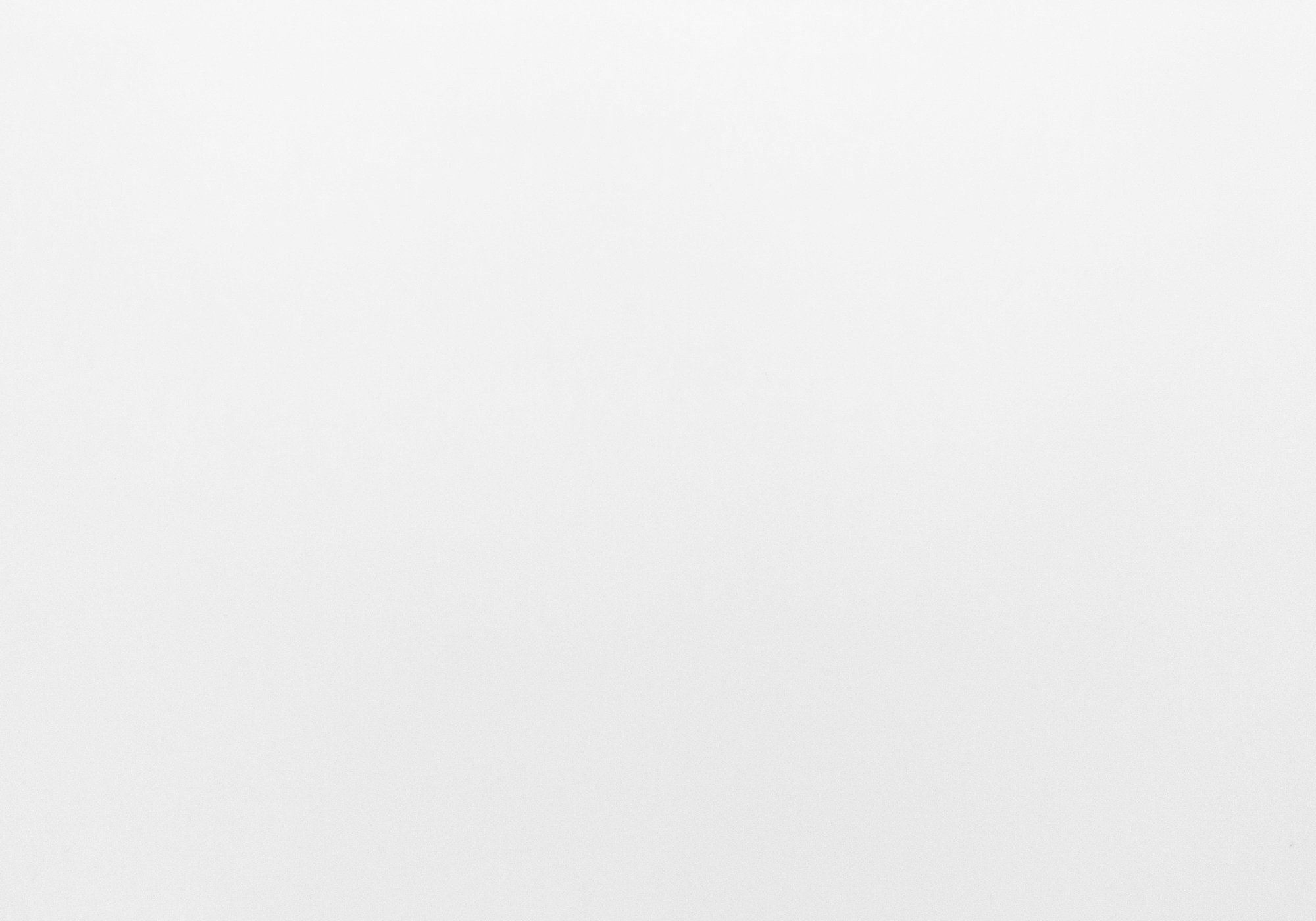 BUREAU D'ORDINATEUR - 42"L / COIN BLANC / METAL ARGENT