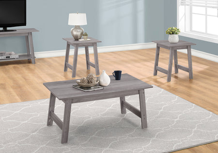 SET DE TABLE - 3PCS / GRIS 