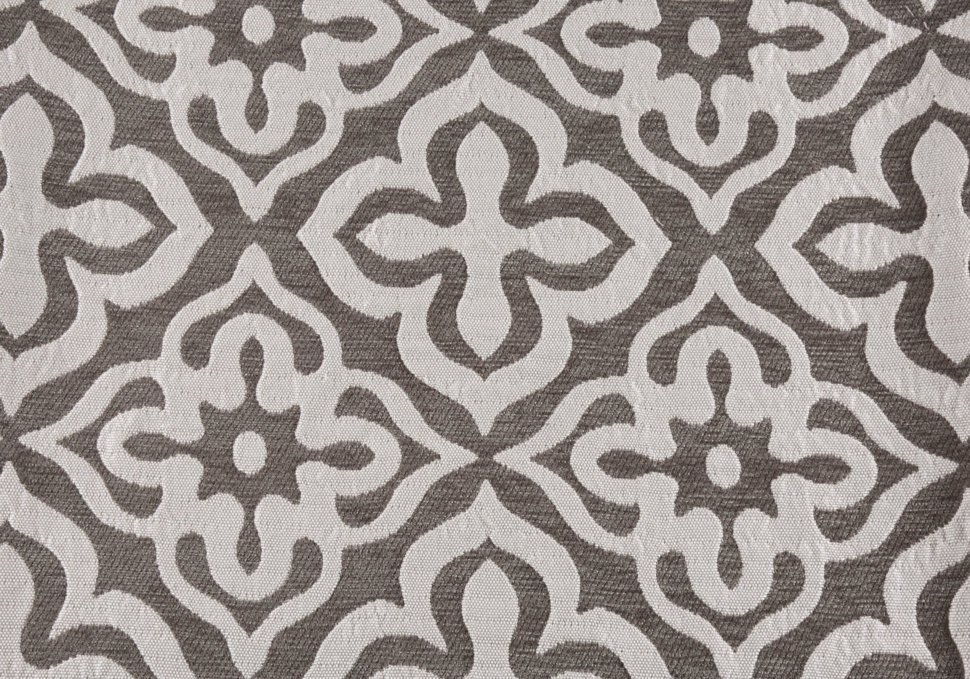 COUSSIN - 18"X 18" / MOTIF TAUPE FONCÉ / 1PC