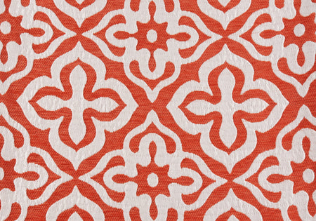 COUSSIN - 18"X 18" / MOTIF ORANGE / 2PCS