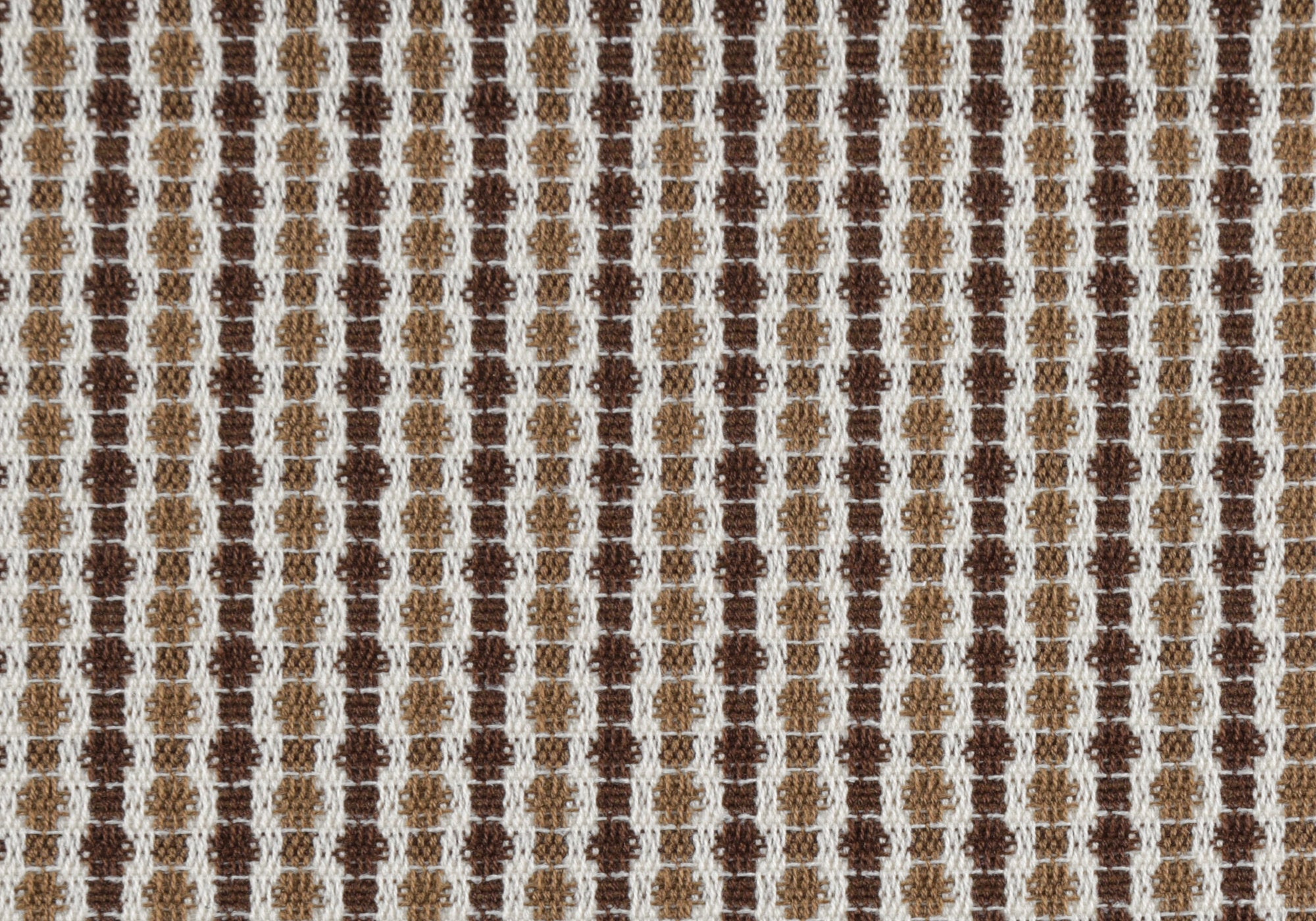 COUSSIN - 18"X 18" / POIS ABSTRAIT CLAIR / BRUN FONCÉ / 1PC