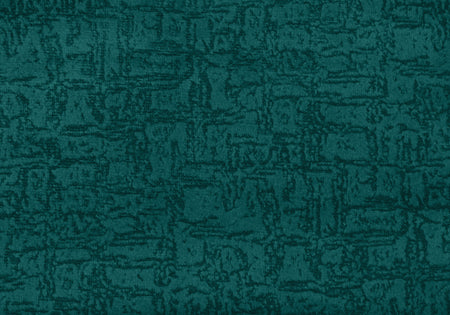COUSSIN - 18"X 18" / VELOURS MOSAIQUE VERT ÉMERAUDE / 2PCS