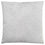 COUSSIN - 18"X 18" / VELOURS PLUME GRIS PALE / 1PC 