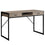 BUREAU D'ORDINATEUR - 48"L / TAUPE FONCE / METAL NOIR