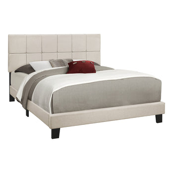LIT - TAILLE QUEEN / LIN BEIGE