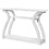 TABLE D'APPOINT - 47"L / CONSOLE D'ENTREE BLANCHE 