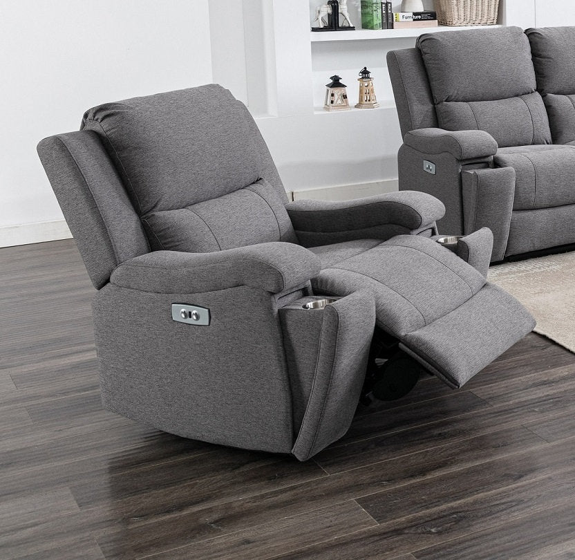 Ensemble de 3 fauteuils inclinables électriques ( Meuble Mtl )
