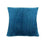 COUSSIN - 18"X 18" / STYLE CÔTELÉ ULTRA DOUX BLEU / 1PC 