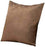 COUSSIN - 18"X 18" / VELOURS MOSAIQUE BRUN CLAIR / 1PC 