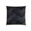 COUSSIN - 18"X 18" / VELOURS PLUME NOIR / 1PC 