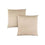 COUSSIN - 18"X 18" / SATIN DORÉ / 2PCS 