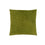 COUSSIN - 18"X 18" / VELOURS BROSSÉ VERT LIME / 1PC 