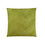 COUSSIN - 18"X 18" / VELOURS PLUME VERT LIME / 1PC 