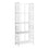 BIBLIOTHEQUE - 62"H / BLANC / ETAGERE METAL BLANC 