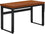 BUREAU D'ORDINATEUR - 48"L / CERISE / HAUTEUR AJUSTABLE / METAL NOIR 