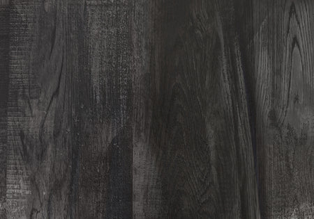 MEUBLE TV - 60"L / FAUX BOIS NOIR / 3 TIROIRS