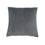 COUSSIN - 18"X 18" / STYLE CÔTELÉ ULTRA DOUX GRIS / 1PC