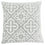 COUSSIN - 18"X 18" / MOTIF GRIS PÂLE / 1PC 