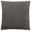 COUSSIN - 18"X 18" / MOTIF LIN GRIS FONCÉ / 1PC