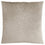 COUSSIN - 18"X 18" / VELOURS TAUPE FLORAL / 1PC 